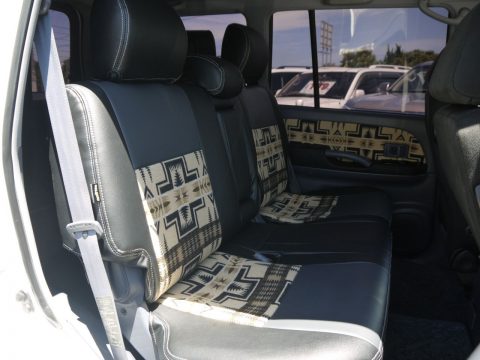 95プラド　TX 後期型　グレー内装　ペンドルトン　オリジナルシートカバー